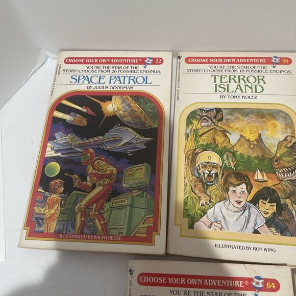 Lot Of 7 Choose Your Own Adventure S. by Various Authors From The 1980s - Picture 6 of 9